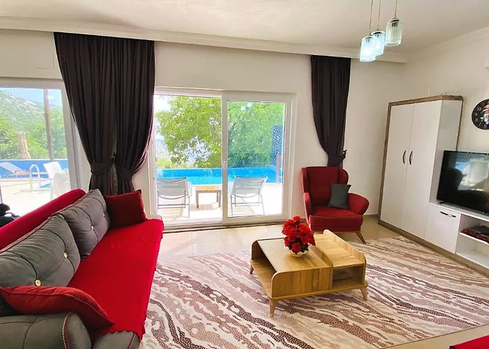 2 Bedroom With Private Pool In Islamlar Village Villa Kalkan
