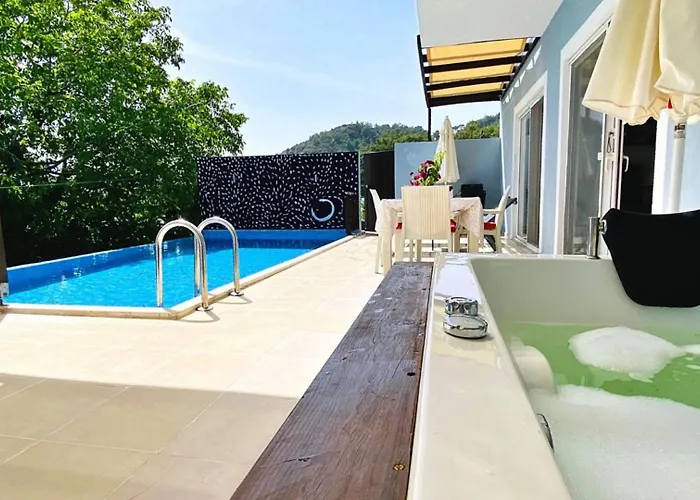 2 Bedroom With Private Pool In Islamlar Village Kalkan