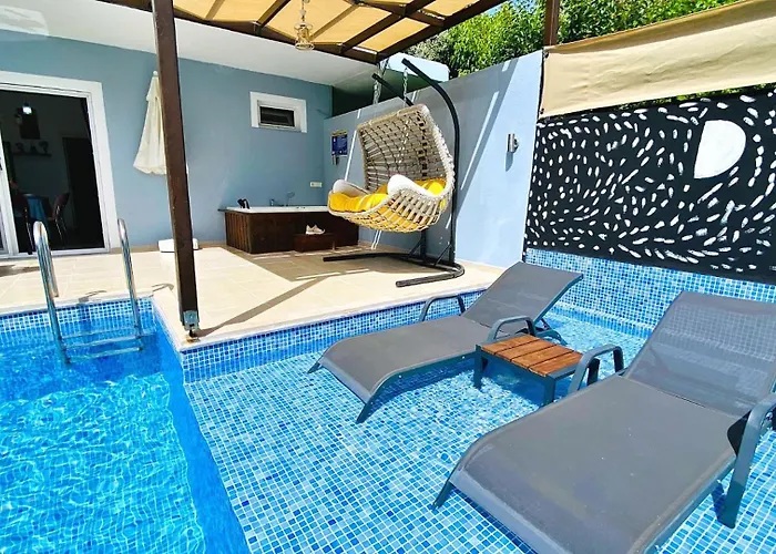 2 Bedroom With Private Pool In Islamlar Village Villa Kalkan